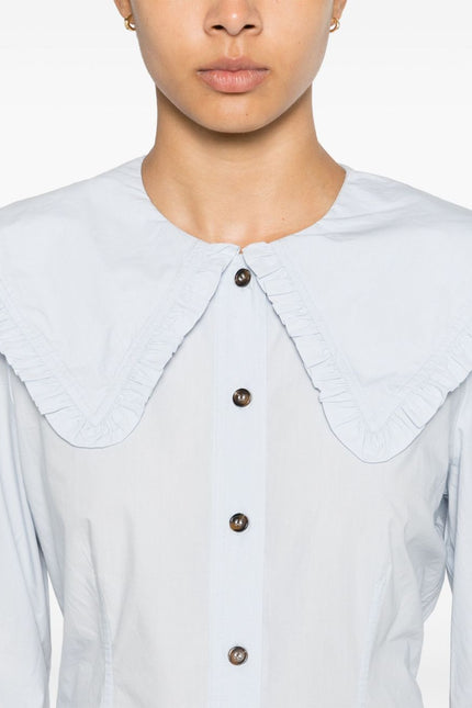 GANNI Shirts White