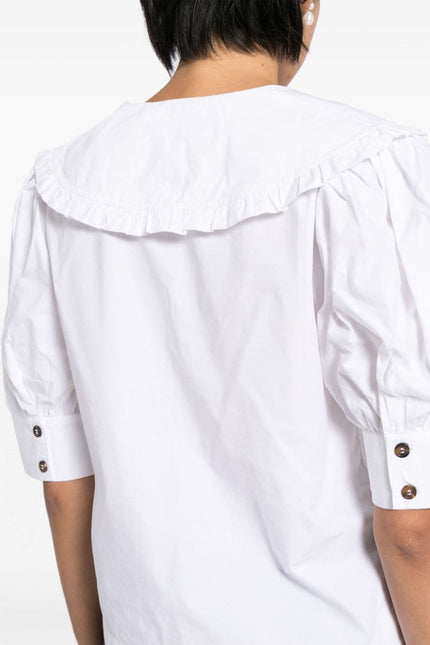 GANNI Shirts White