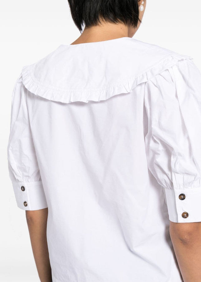 GANNI Shirts White