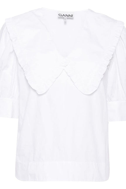 GANNI Shirts White