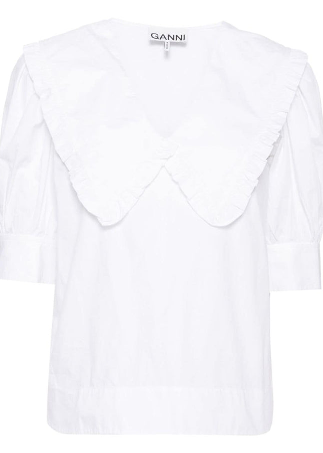 GANNI Shirts White