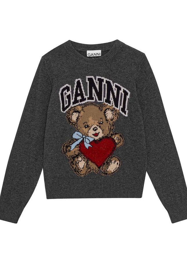 GANNI Sweaters Grey