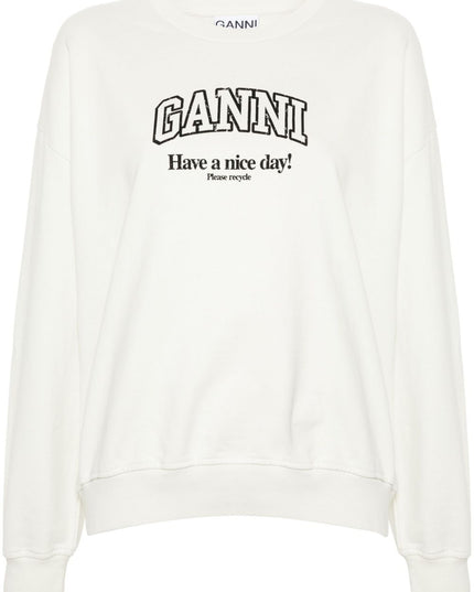 GANNI Sweaters White