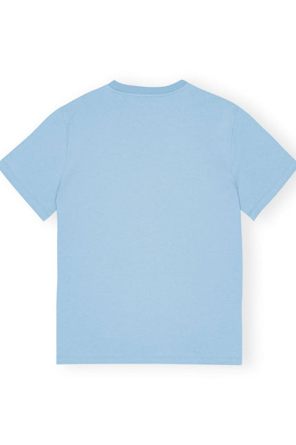 GANNI T-shirts and Polos Clear Blue