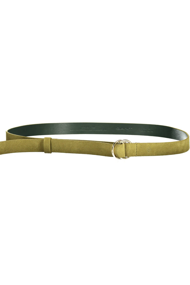 GANT GREEN WOMEN'S LEATHER BELT-1