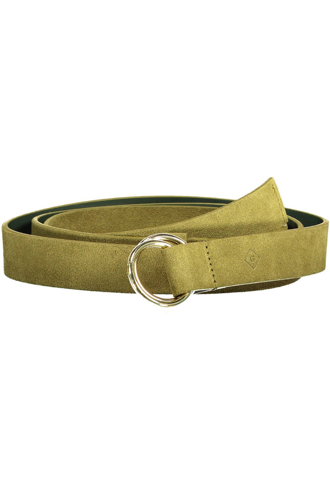 GANT GREEN WOMEN'S LEATHER BELT-0