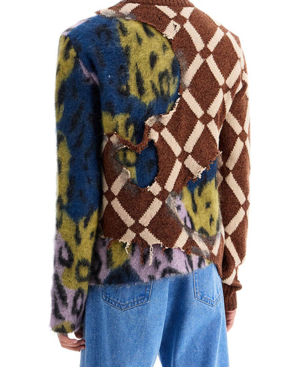 Marni two-in-one wool and mohair