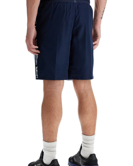 Lacoste with logo on the bermuda shorts