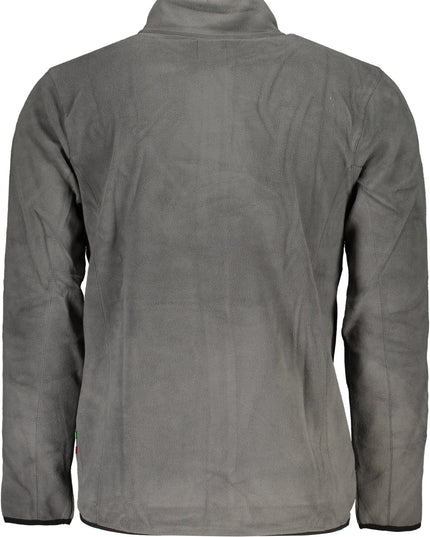 GIAN MARCO VENTURI MEN'S GRAY ZIP SWEATSHIRT-Felpe-GIAN MARCO VENTURI-Urbanheer