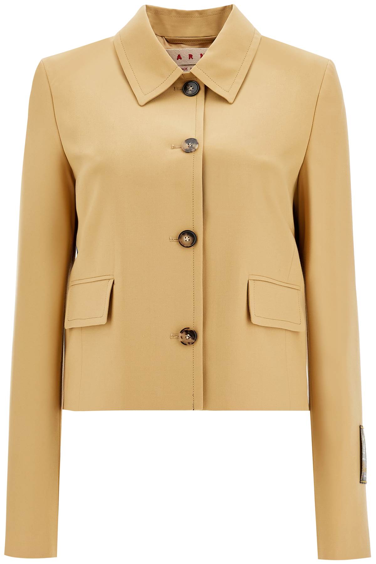 Marni short wool blend jacket