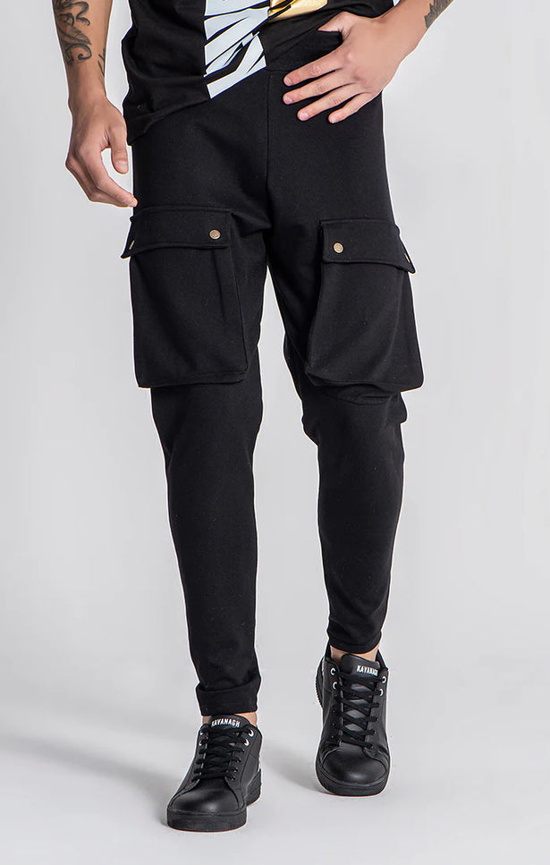 Black Vice Cargo Pants-Gianni Kavanagh-XS-Urbanheer