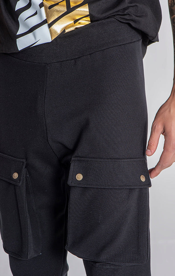 Black Vice Cargo Pants-Gianni Kavanagh-Urbanheer