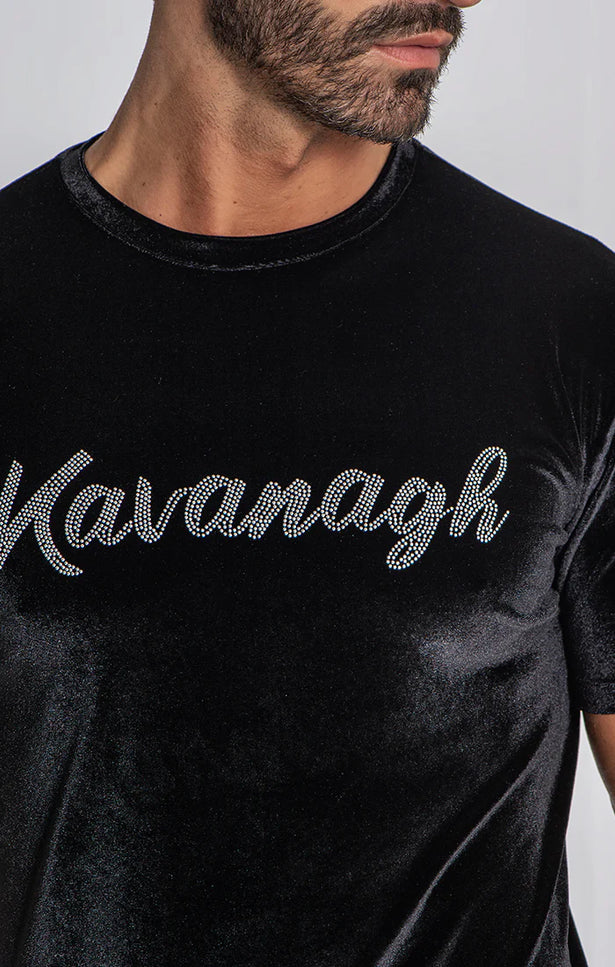 Black Lavish Silver Tee-Gianni Kavanagh-Urbanheer