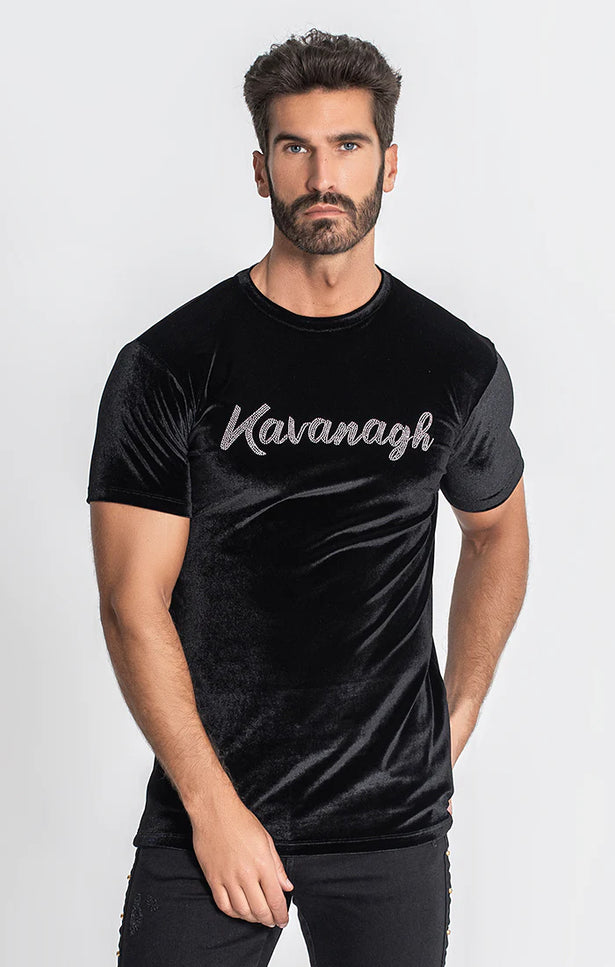 Black Lavish Silver Tee-Gianni Kavanagh-BLACK-XS-Urbanheer