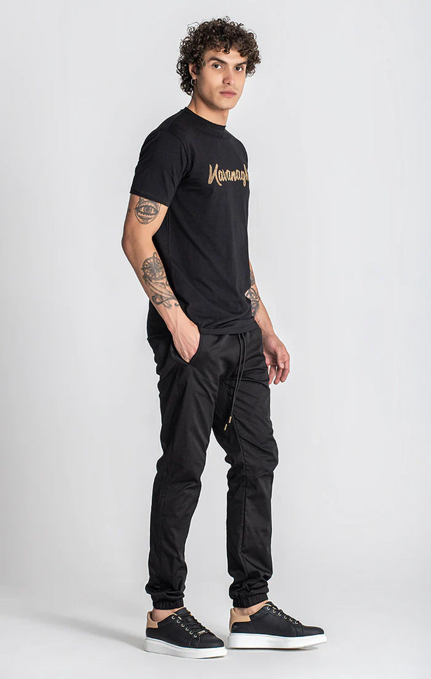 Black Lavish Gold Tee-Gianni Kavanagh-Urbanheer