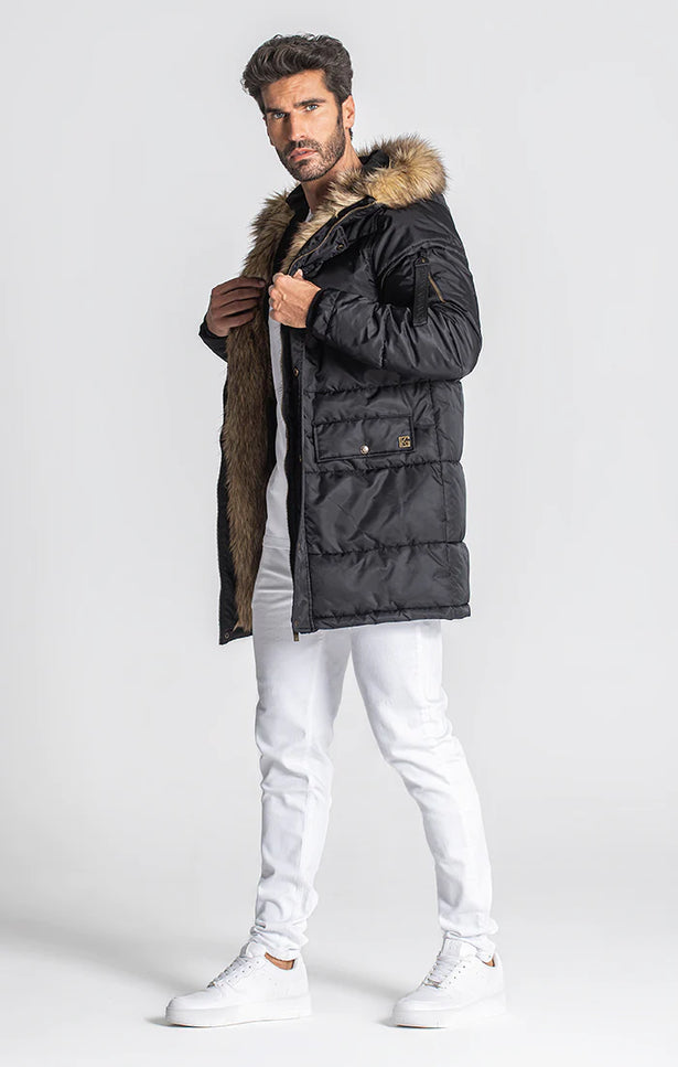 Black Id Nature Coat-Clothing - Women-Gianni Kavanagh-Urbanheer