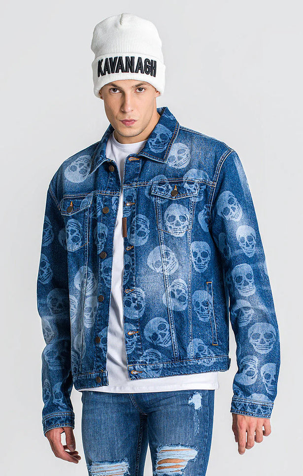 Dark Blue Anarchy Jacket-Clothing - Men-Gianni Kavanagh-Urbanheer