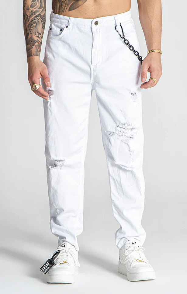 White Memory Carrot Ripped-Jeans-Gianni Kavanagh-XS-Urbanheer