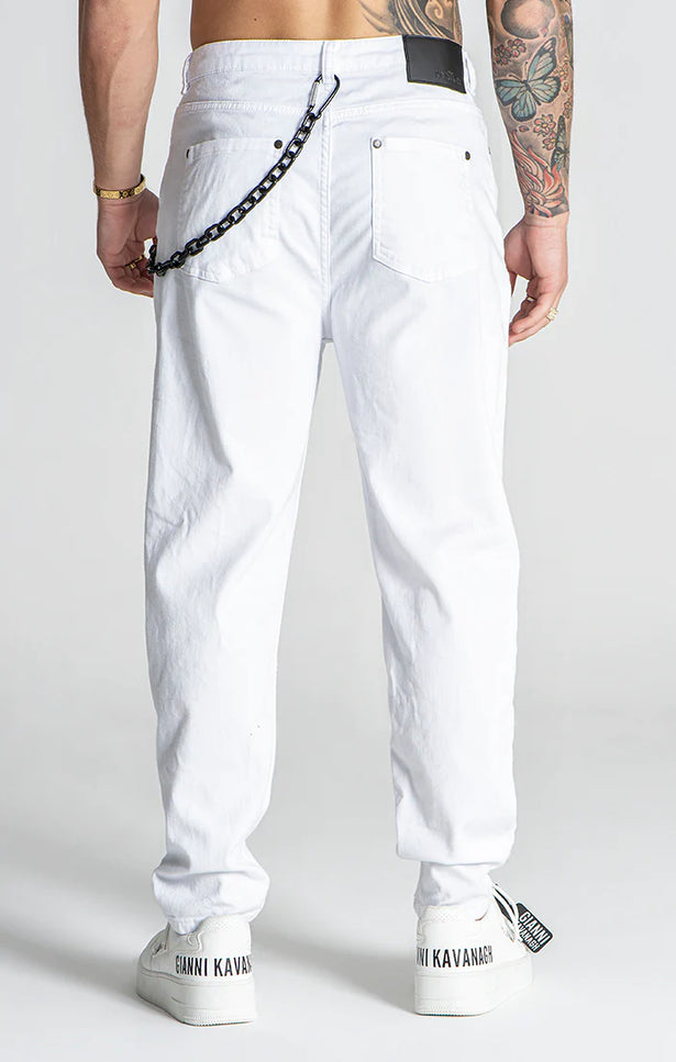 White Memory Carrot Ripped-Jeans-Gianni Kavanagh-Urbanheer