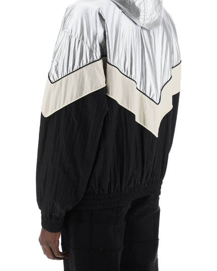 Golden Goose lens patchwork jacket