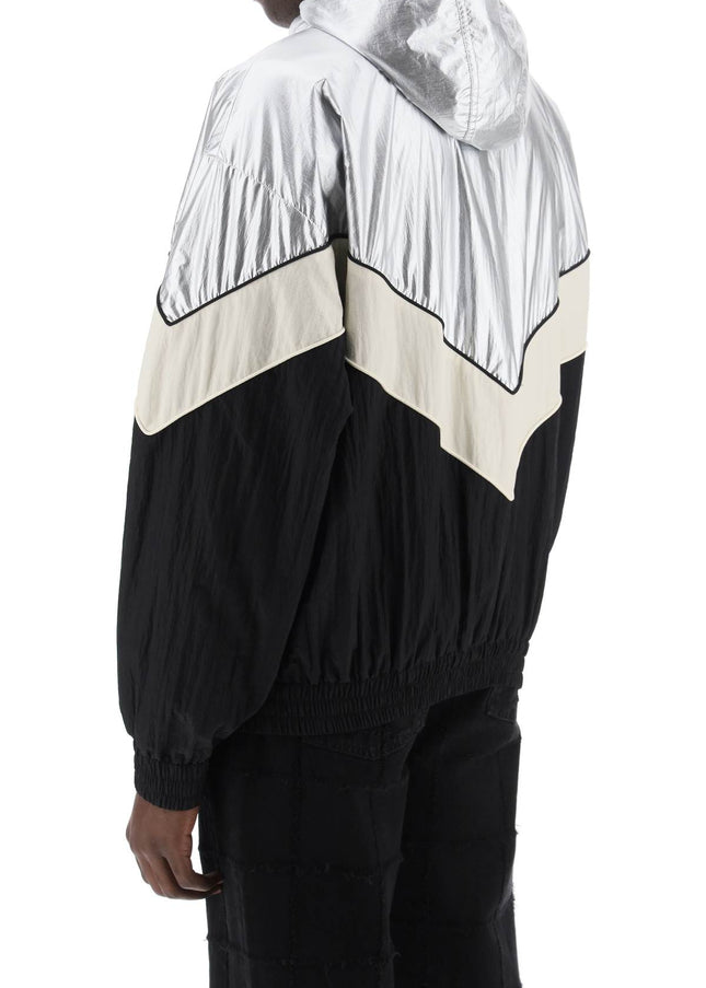 Golden Goose lens patchwork jacket