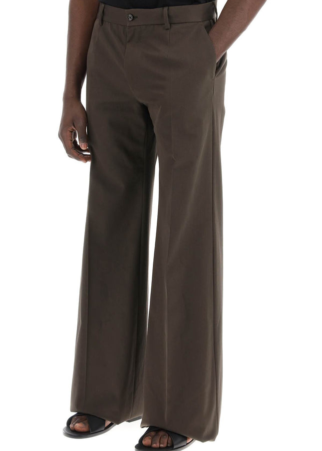 Dolce & Gabbana tailored cotton trousers for men