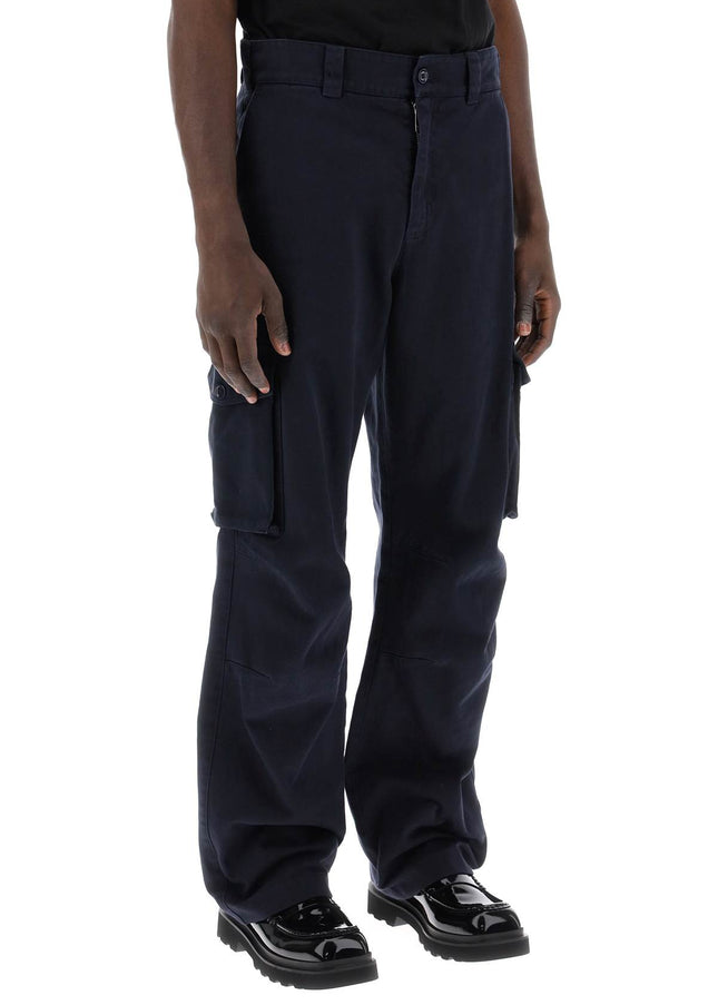 Dolce & Gabbana cargo pants with logo plaque