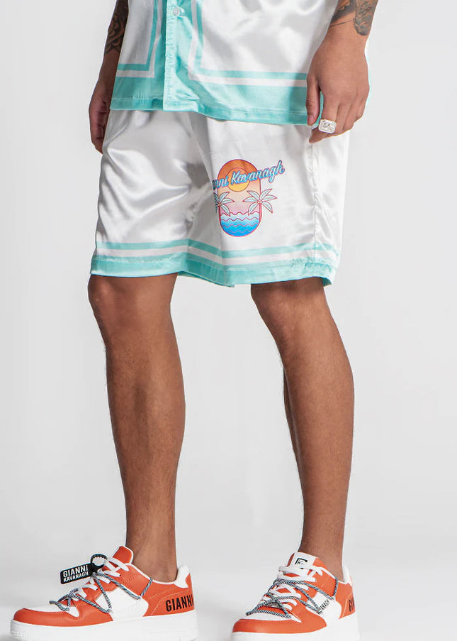 GREEN TROPICANA SHORTS-Shorts-Gianni Kavanagh-XS-Urbanheer