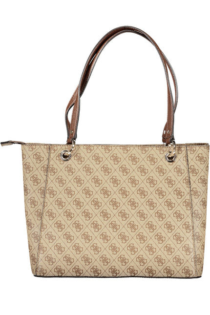 GUESS JEANS BEIGE WOMEN'S BAG-1