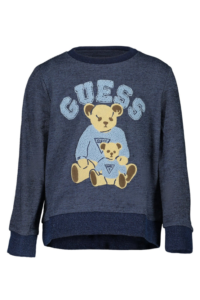 GUESS JEANS SWEATSHIRT WITHOUT ZIP FOR CHILDREN BLUE-0