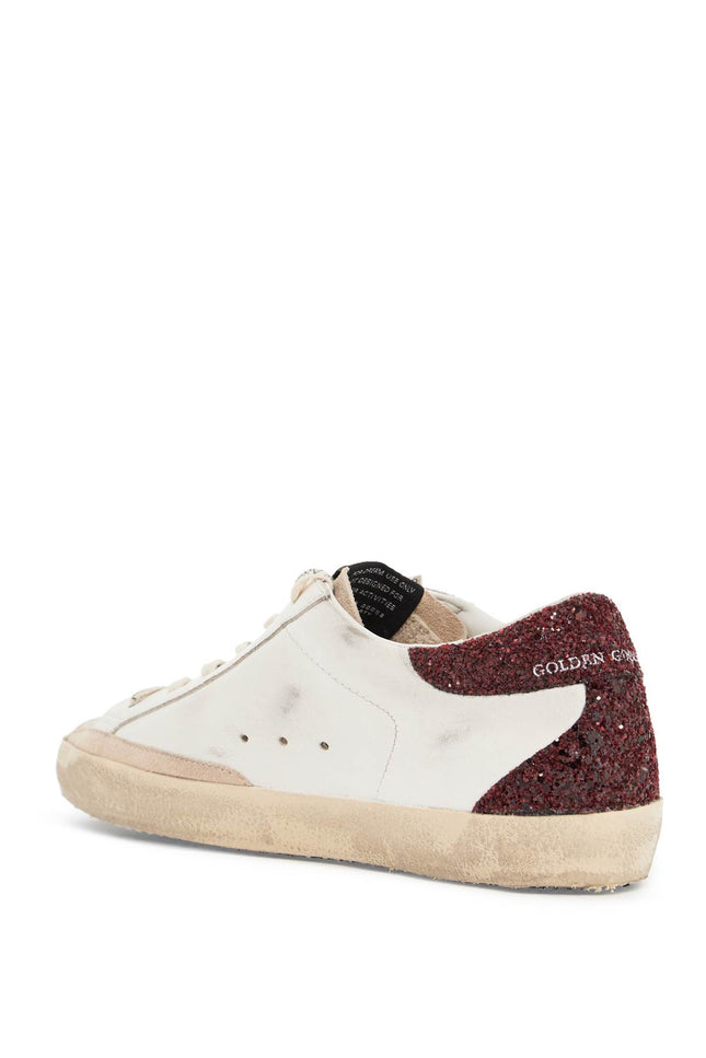 Golden Goose super-star glittered sneakers