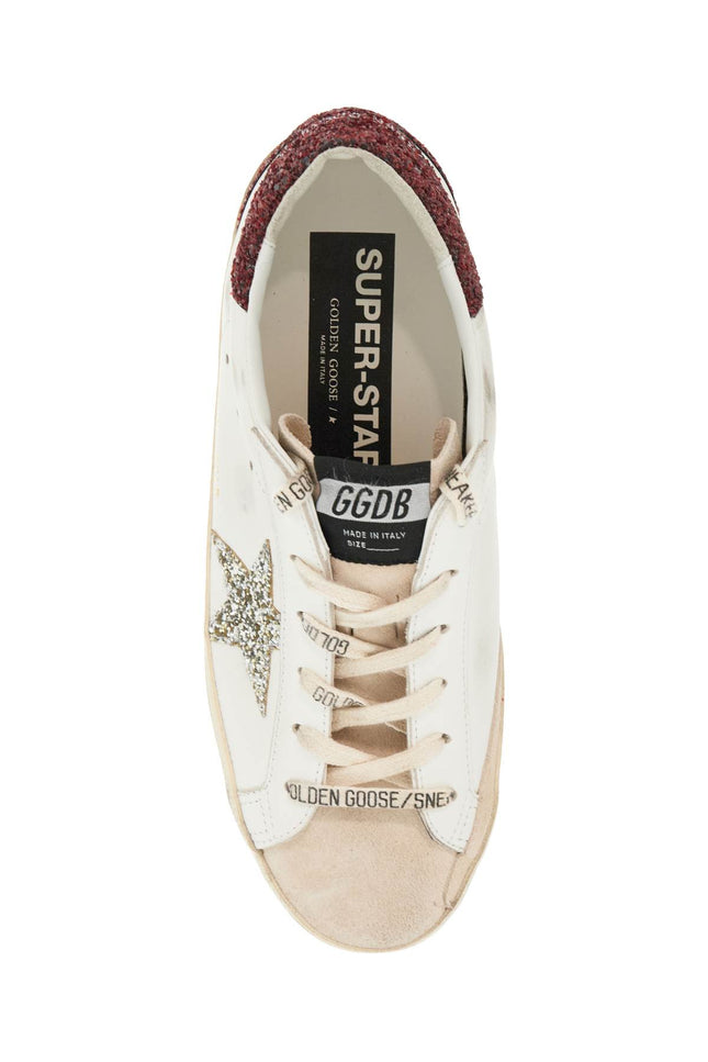 Golden Goose super-star glittered sneakers