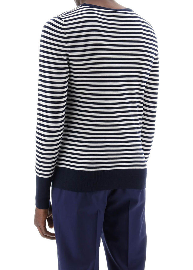 Dolce & Gabbana lightweight striped wool pullover sweater