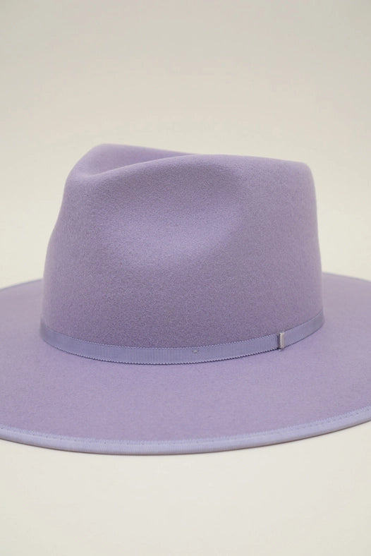 Gabriel - 100% Wool Felt Structed Rancher, Satin Lined, Wisteria