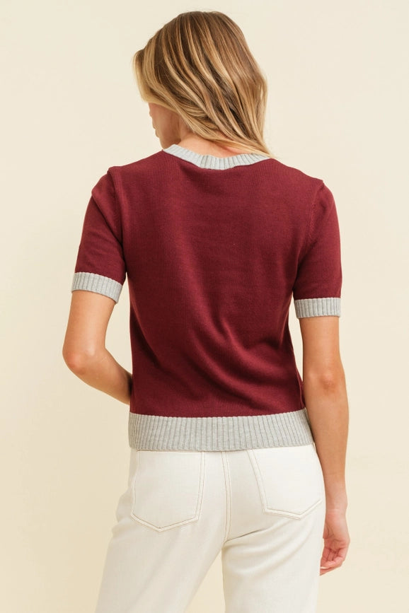 "Gameday" Sweater Top Great For Game Day