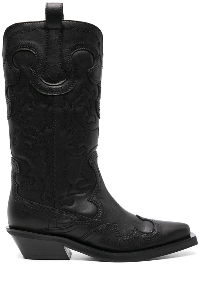 Ganni Boots Black