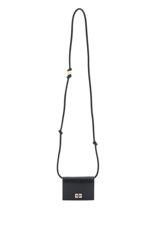 Ganni bou crossbody bag-women > bags > general > mini bags-Ganni-os-Black-Urbanheer