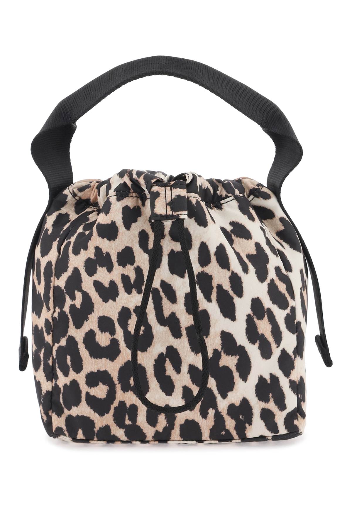 Ganni leopard tech handbag-women > bags > general > handbags-Ganni-os-Mixed colours-Urbanheer