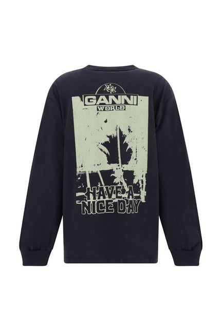 Ganni Long Sleeve Jersey