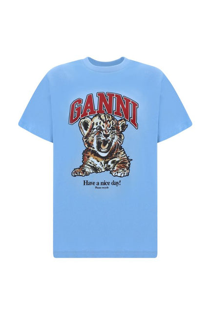 Ganni Tiger Relaxed T-Shirt