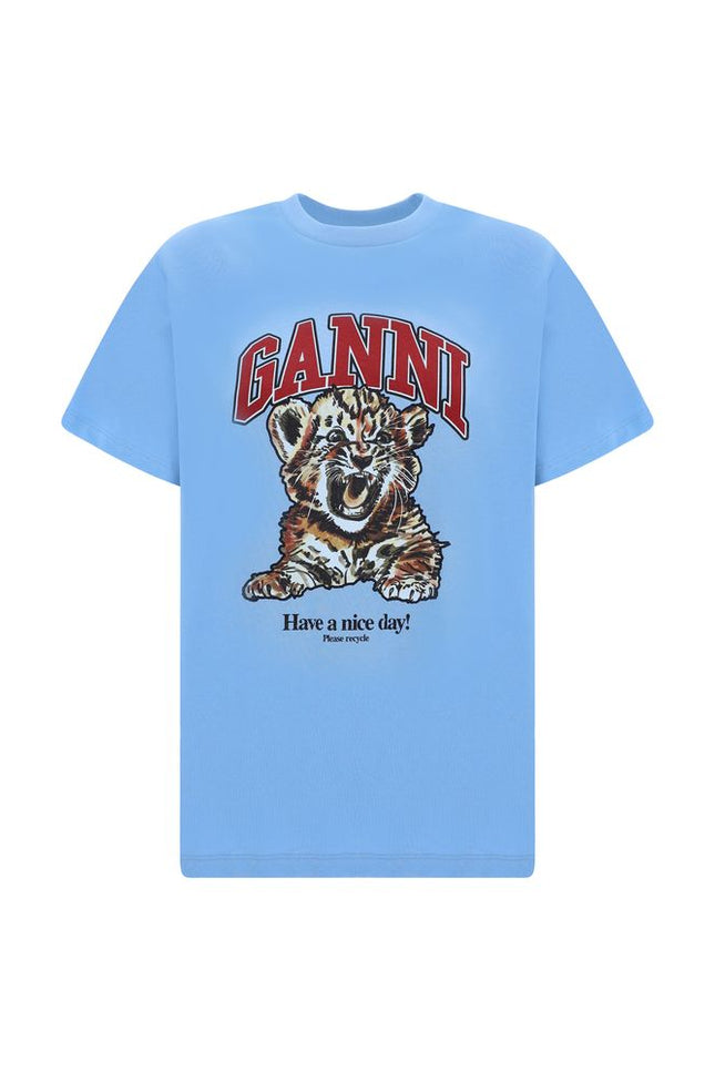 Ganni Tiger Relaxed T-Shirt