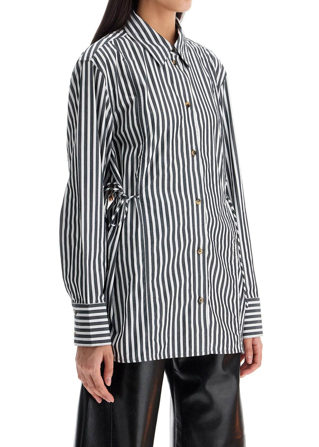 Ganni "oversized striped