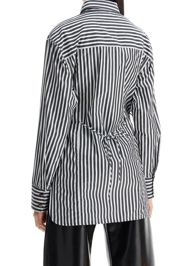 Ganni "oversized striped