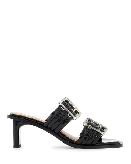 Ganni "women's patent buckle m