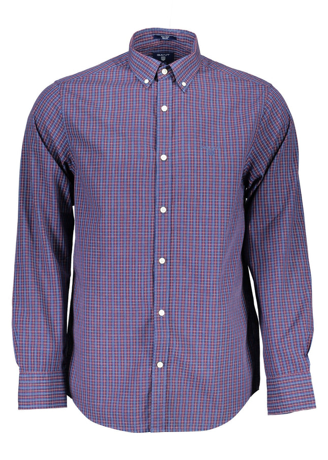 GANT MEN'S BLUE LONG SLEEVE SHIRT-0