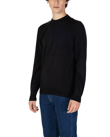 Gas Black Acrylic Sweater