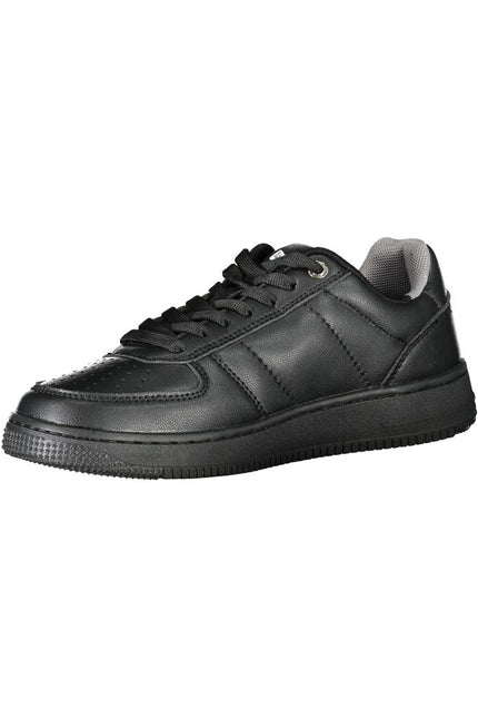 Gas Black Polyester Sneaker