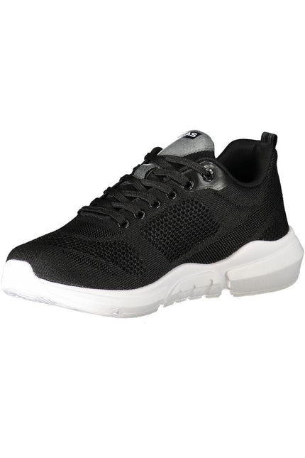 Gas Black Polyester Sneaker