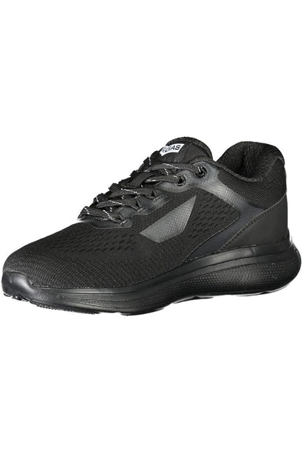 Gas Black Polyester Sneaker