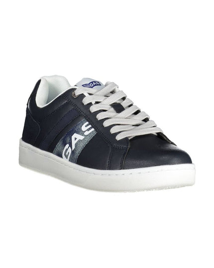 Gas Blue Artificial Leather Sneaker